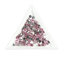 1000pcs 3mm Flat Back Resin Rhinestones Bling Crystal Diamantes for Nail Art & Craft (3mm, Fuchsia)