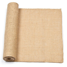 Baker Ross AG216 Natural Hessian Roll for Fabric Crafting and Decorating Collages and Models (30cm x 160cm), burlap, 160cm x 30cm, Fabric for School