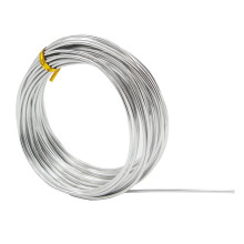 2mm Aluminum Craft Wire, 12 Gauge Sculpting Wire, Bendable Crafting Wire for Sculpting, Modelling, Skeleton, Floral Making, Jewelry Making, Wire