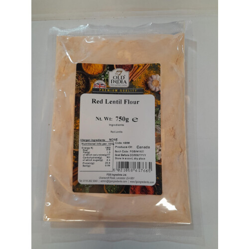 Old India Red Lentil Flour 750g