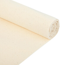 100% Cotton Linen Fabric 160 * 50cm Nature Unbleached Linen Embroidery Fabric Soft Muslin Calico Cloth Plain Solid Jute Table Cloth Material for
