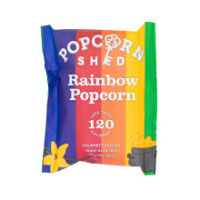 Rainbow Gourmet Popcorn Snack Pack, 1 x 24g Bag, Handcrafted, Gluten Free, Natural Lunch Box & Low Calorie Movie Night Snack