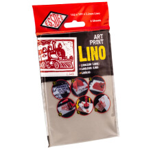 Essdee 3.2/L2-Lino Printing Block 150x100x3.2mm Pk2, Rubber, Grey, 152 x 101