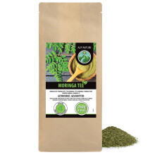 Alpi Nature Moringa Tea 250g 8.8 oz, Dried and Cut Moringa Leaves, Loose Leaf Tea