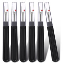 6 Pcs Seam Ripper, Black Large Stitch Unpicker Tool for Sewing, Stitch Unpicker Sewing Tool Seam Rippers for Quick Unpick Sewing Quilting Crafting