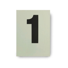 Dovetails Vintage Big Number 1 Stencil 120 mm Tall Large Number one Stencil