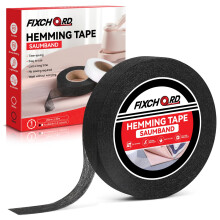 FIXCHORD Hemming Tape, 30m*20mm Hemming Web Ironing Tape, No Sewing Iron on Tape, Iron on Hemming Tape, Extra Strong Fusible Fabric Tape for Clothes