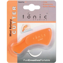 Tonic Studios 807 Mini Rotary Sharp Cutter, Grey