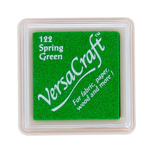 Tsukineko Versacraft Spring Green Pigment Ink Pad - Small