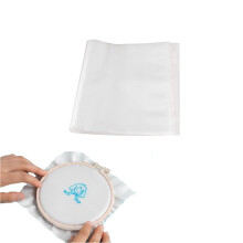 zalati Transfer Paper, 5 Sheets Water Soluble for Embroidery Transfer Stabilizer Cross Stitch Tools with Water-soluble Pen Refill - 10 x 10 inch