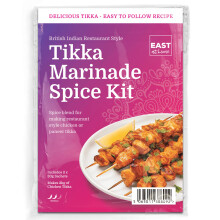 Authentic Tikka Marinade Spices | 60G Spice Packs | Make Restaurant Quality Chicken Tikka or Paneer Tikka at Home | East At Home (1 Pack)