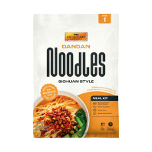 Lee Kum Kee Dan Dan Noodle Kit 213 g (Pack of 1) - Sichuan Style Dandan Noodles with Soup Base, Peanut Sauce and Chilli Oil, Ready in 3 Minutes,