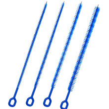 Ouligay 4PCS Straw Cleaner Brush Extra Long 12.4in Straw Brushes for Cleaning Straws with Handle Reusable Cleaning Brushes for Water Bottles Glass
