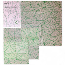 GO-ECO Beeswax Food Wraps, Reusable Food Storage Wraps, Natural Alternative to Cling Film