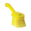 Vikan 41946 Soft/Split Bristles, Washing / Sweeping, Hand Brush, Short Handle, 270mm (Yellow) 1