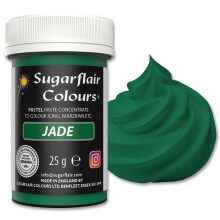 Sugarflair Pastel Jade Food Colouring Paste 25g - Concentrated Paste Food Dye for Cake Decorating, Fondant, Buttercream, Cake Batter and More - Vegan,