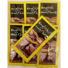 50 English Mustard - 50 Individual sachets