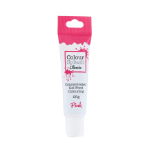 Colour Splash Food Colouring Gel | Pink | Highly Concentrated Gels, Easy To Use Squeezy Tubes, Edible Ingredients, Transform Plain Cakes Into Bright,