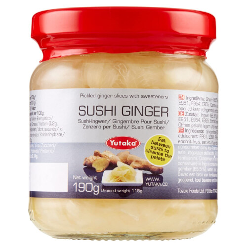 Yutaka Sushi Ginger (190g)