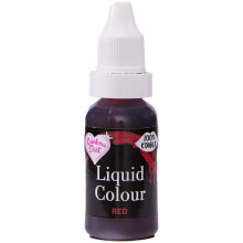 Rainbow Dust Liquid Colour - Liquid Air Brush Colour and Food Colouring (Red, 16ml)