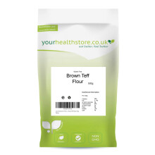 yourhealthstore Premium Gluten Free Brown Teff Flour 500g
