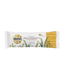 Biona Organic Spelt Wholegrain Spaghetti, 500g