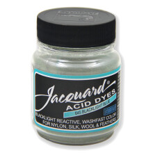 Jacquard Acid Dye (Blacklight Blue 645) Professional Fabric Dye for Wool, Silk, Nylon & Protein Fibres, Highly Concentrated Powder 14g Jar