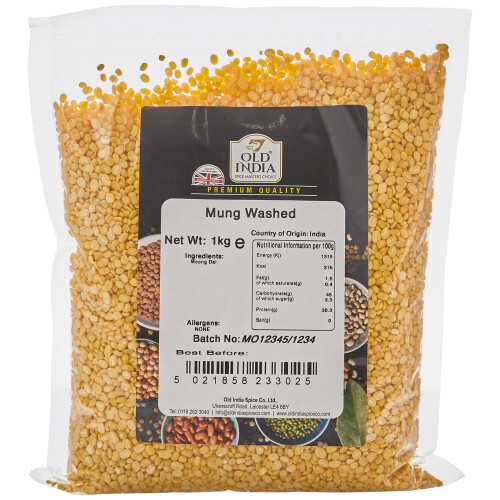 Old India Mung Washed 1kg