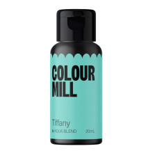 Colour Mill Food Colouring - Tiffany Blue - Water Based Food Colouring Liquid - 20ml - Ideal for Cake Baking and Decorating - Vegan Food Colouring -