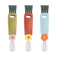 3 in 1 Cup Lid Gap Cleaning Brush, 3PCS Multifunctional Bottle & Cup Lid Cleaner Brushes for Tight Spaces and Crevices, Portable Kitchen Cleaning