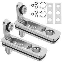 2 Pcs Metal Gasket Seal,Cotton Pad and Flint Slot Lighters Insert,Nitrile Rubber Rings Alloy Anti-Evaporation Lighters Accessories,Insert Replacement