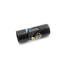 Addis 504870 90L Plastic Refuse Sacks Black, 20 Each, Single roll