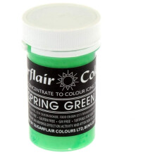 Sugarflair PASTEL Concentrated Paste Food Colour :: Perfect for all Cake Making and Colouring (Spring Green)