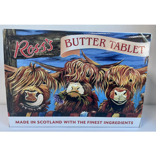 Ross's Highland Cow Butter Tablet Gift Box 150g