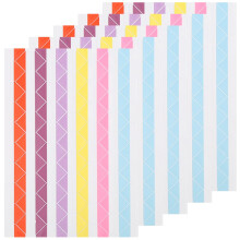LICQIC Photo Corners Self Adhesive, 1020 pcs Scrapbook Photo Corner Stickers for Photo Albums Scrapbook DIY Craft, 10 Sheets Colorful (Shape 2)