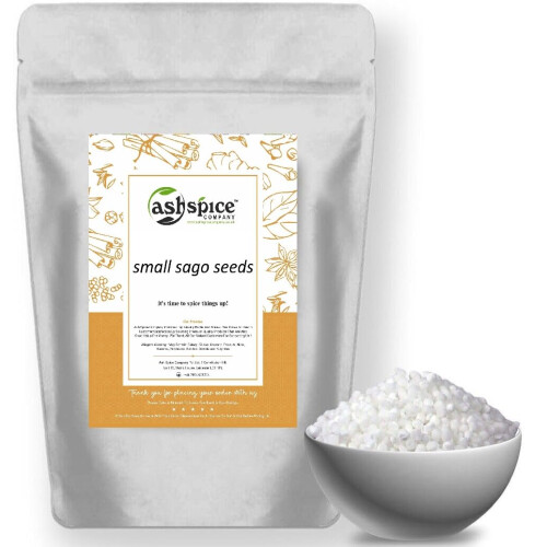 Small Sago Seeds Pearls (Sabudana Small) (100g)