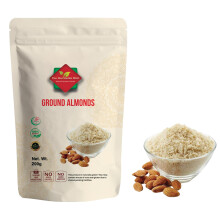 Ground Almonds ( 200g / 7.05oz ) | Gluten-Free and Vegan | Best for Healthy Cooking, Baking, Smoothies, Paleo and Keto Diets | Rich in Protein &
