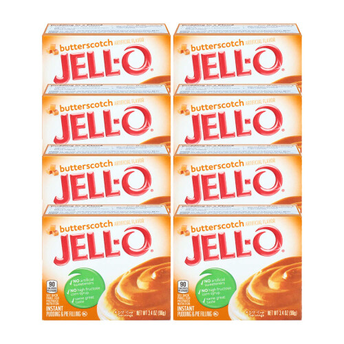 Jell-O Pudding - Butterscotch - 3.5 Ounces by Jell-O