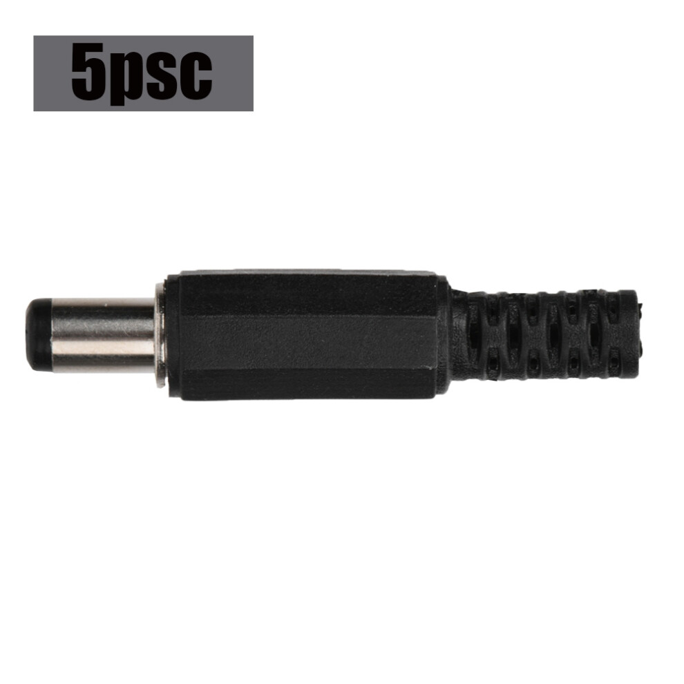 5X 2.1Mm X 5.5Mm Male Dc Power Jack 7340572479143