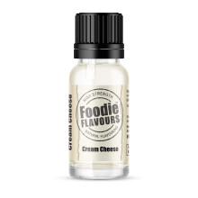 Foodie Flavours Cream Cheese Natural Flavouring, High Strength - 15ml