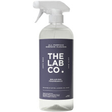 The Lab Co. Antibacterial All Purpose Cleaner 750ml Multi Surface Cleaning Spray Relaxing Fragrance Cotton Lavender and Jasmine