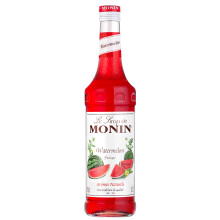 MONIN Premium Watermelon Syrup 700ml for Cocktails and Mocktails. Vegan-Friendly, Allergen-Free, 100% Natural Flavours and Colourings