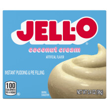 Jello Coconut Cream Instant Pudding and Pie Filling 96g
