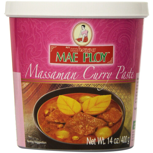 Mae Ploy Thai Matsaman (massaman) Curry Paste - 14 Oz Jar