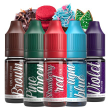 Belissia Christmas food coloring set - 5x10ml liquid & highly concentrated - food-safe food coloring for baking, cooking, fondant & DIY - vegan,