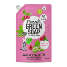 Marcel's Green Soap - Fabric Conditioner Refill Patchouli & Cranberry - Fabric Softener Refill - 100% Vegan - 30 Washes - 750ml