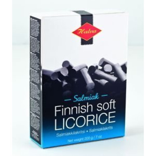 Finnish Soft Salty Liquorice 200g