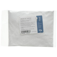 Intralabs Cream of Tartar for Baking & Playdough, Pure Food Grade Powder, 50g