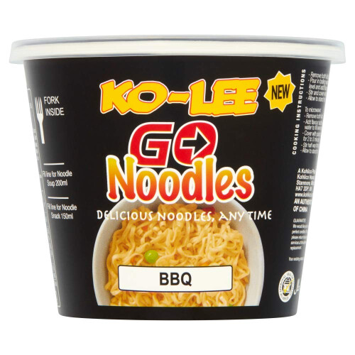 Ko-Lee Go Noodles Barbeque, 65 g