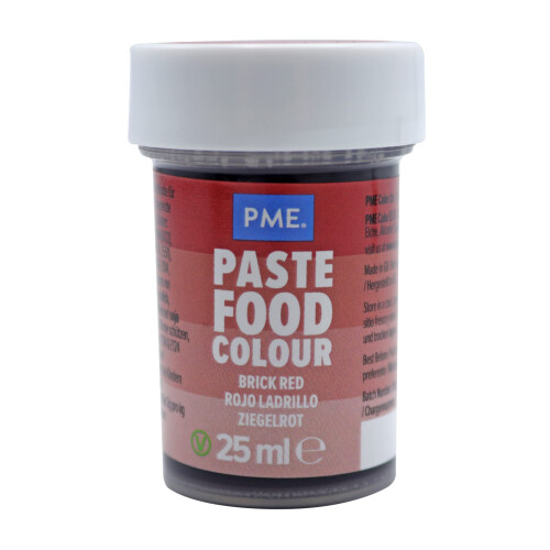 PME Paste Colour Brick Red 25 g